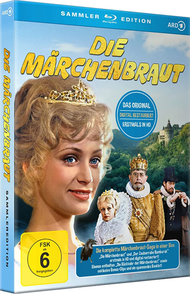Märchenbraut, Die - Kompl.BOX (BR) 7Disc
Sammler-Edition, digital restauriert