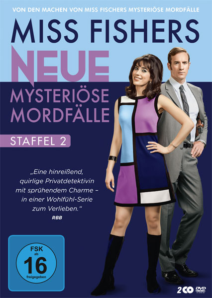 Miss Fishers neue mys.Mordfälle S#2(DVD)
Staffel 2, 2Disc, Min: 384/DD/WS