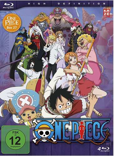 One Piece BOX 27 (BR)  TV-Serie
(Episoden 805-828)  4Disc