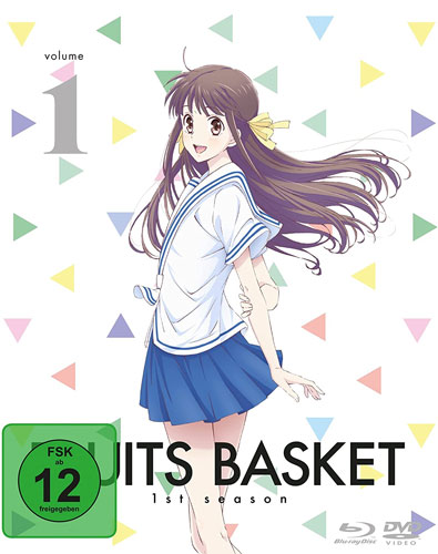 Fruits Basket - Staffel 1.1 (BR+DVD) 3Disc
Blu-ray & DVD, Ep.: 01-08