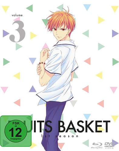 Fruits Basket - Staffel 1.3 (BR+DVD) 3Disc
Blu-ray & DVD, Ep.: 17-25