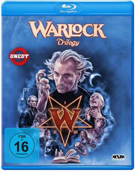 Warlock Trilogy  (BR)  uncut
Min: 274/DD/WS  3Disc  NSM