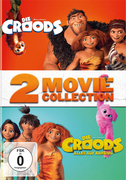 Croods 1&2  (DVD)  2Disc
Movie Collection