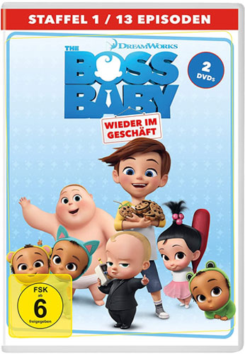 Boss Baby - Wieder im Geschäft - Staffel 1 (DVD)
Min: 288/DD5.1/WS   2Disc