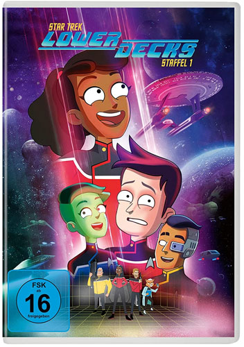 Star Trek: Lower Decks - Staffel 1 (DVD)  2Disc
10 Episoden