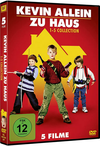 Kevin - Allein zu Haus  BOX (DVD) 
Teil 1-5