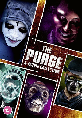 Purge, The  1-5  Movie Collection (DVD) 5Disc 
Säuberung/Anarchy/Election Y/First Purge/Forever