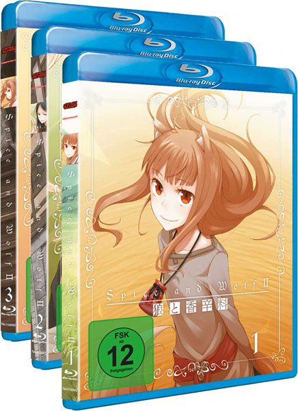 Spice & Wolf - Kompl. Staffel 2 (BR)
Gesamtausgabe - Bundle Vol.01-03