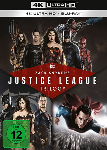 Zack Snyders - Justice League Trilogy (UHD+BR)
4K, 8 Disc, Replenishment