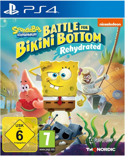 SpongeBob BFBB  Rehydrated  PS-4  multilingual
Battle for Bikini Bottom