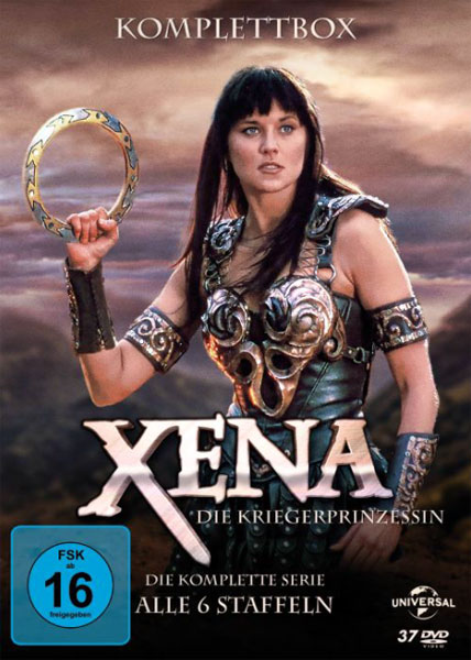 Xena - Komplette Serie: Staffel 1-6 (DVD) 37DVD
Xena - Die Kriegerprinzessin, Alle 6 Staffeln