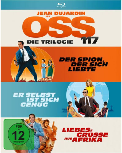 OSS 117 - Die Trilogie (DVD)
3DVDs