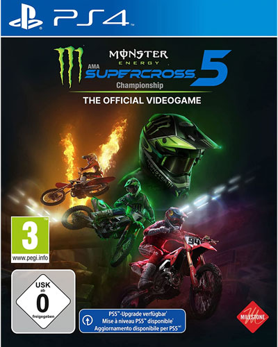 Monster Energy Supercross 5  PS-4