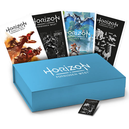 Horizon: Forbidden West  Preorder Box
Pin + Artcards