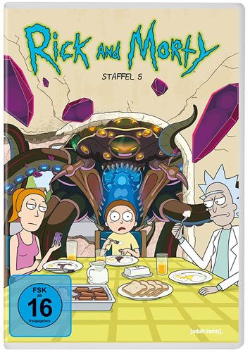 Rick & Morty - Staffel 5 (DVD)
Min: /DD5.1/WS