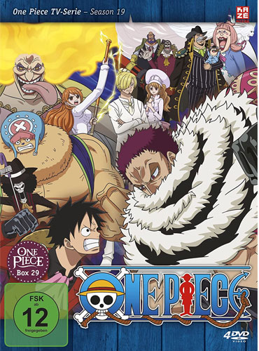 One Piece BOX 29 (DVD)  TV-Serie
(Episoden 854-877)  4Disc