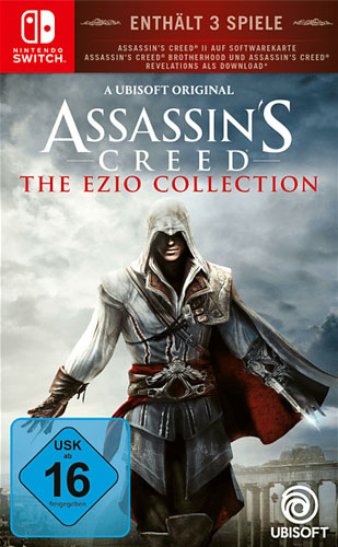 AC  Ezio Collection  SWITCH
AC 2 Gamecard, Brotherhood + Relevations DLC Code