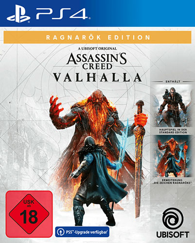 AC  Valhalla   Ragnarök Edition  PS-4
Assassins Creed + Ragnarök Erweiterung