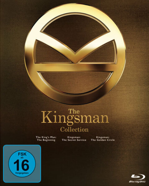 Kingsman - Movie Collection 1-3 (BR) 3Disc
Min: 401/DD5.1/WS