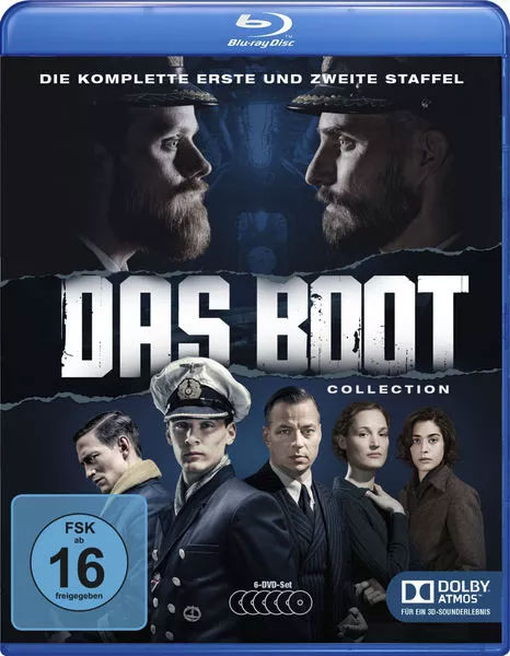 Boot, Das - Collection St.1&2 (BR) 6Disc
Min: 960/Dd5.1/WS
