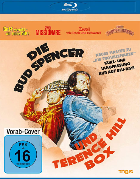 Bud Spencer und Terence Hill BOX (BR)
4Disc