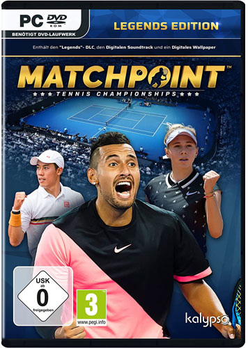 Matchpoint  PC  
Tennis Championships Legends Edition