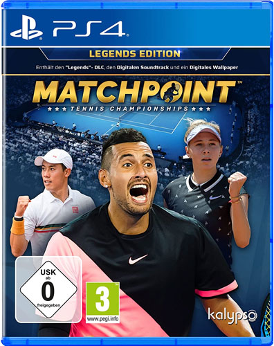 Matchpoint  PS-4  
Tennis Championships Legends Edition