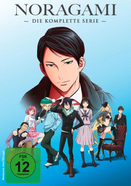 Noragami - Die komplette Serie (DVD) 4Disc 
Episoden 01-25