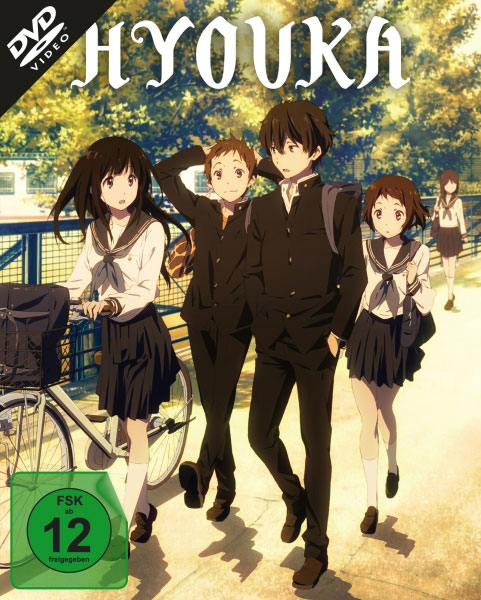 Hyouka - Vol. #1 (DVD) LE -Sammelschuber-
min: 144/DD5.1/WS  Ep.: 01-06