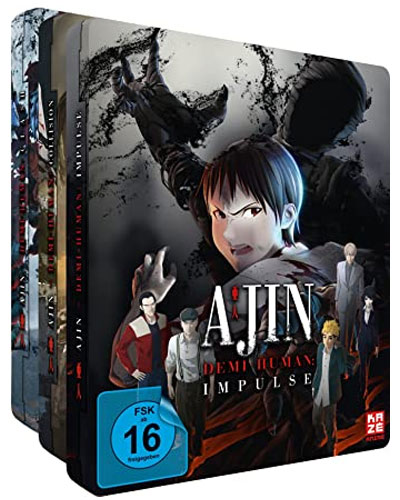 Ajin: The Movie Trilogie 1-3 (BR) 3Disc -SB- 
Limited Steelcase Ed.