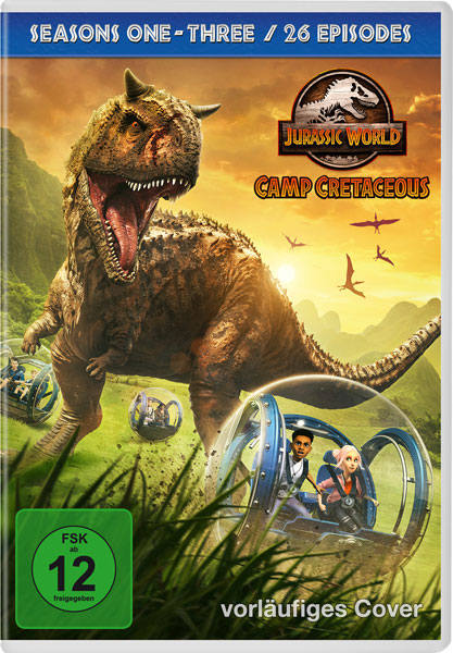 Jurassic World: Neue Abenteuer - Staffel 1-3(DVD)
Staffel 1-3, 26 Folgen, auf 4 Discs