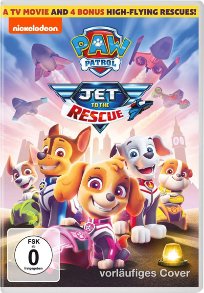 Paw Patrol: Rettung im Anflug (DVD)
Jet to the Rescue