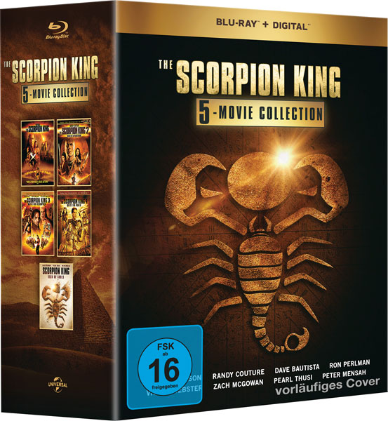 Scorpion King, The  5-Movie-Collection (BR) 
5 Discs: Filme 1-5
