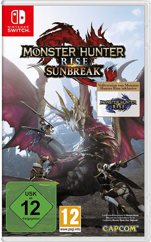 Monster Hunter Rise + Sunbreak Set  SWITCH
Monster Hunter Rise + DLC-Erweiterung