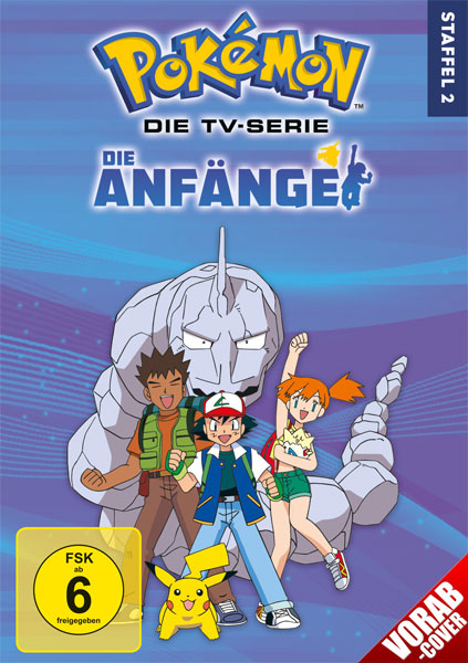 Pokemon  Staffel #2 (DVD) Die Anfänge 
Min: 1500/DD/WS  7Disc