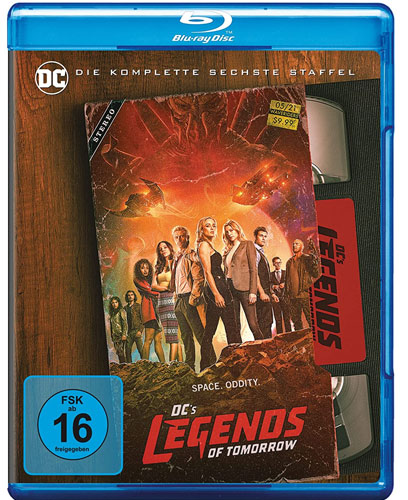 DC Legends of Tomorrow: Staffel #6 (BR)
Komplette 6.Staffel, 3Disc