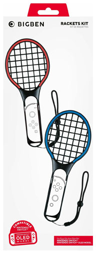 Switch Tennis Rackets Duo Pack (black)
2 Tennisschläger für Joy-Con