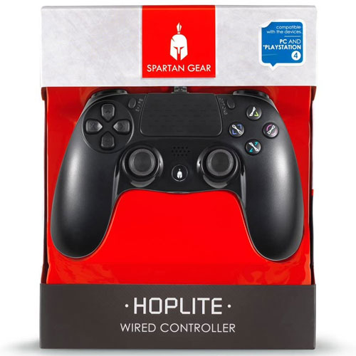 PS4 Controller Spartan Gear Hoplite wired black
kompatibel mit PC und PS-4