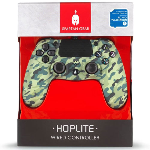 PS4 Controller Spartan Gear Hoplite wired camo
kompatibel mit PC und PS-4