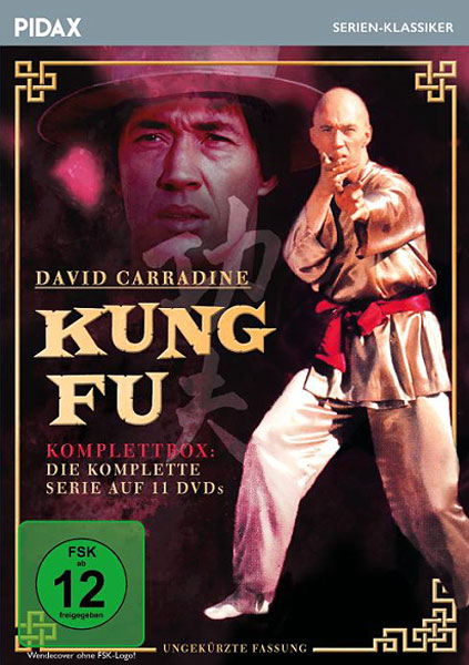 Kung Fu - Komplettbox (DVD) 11DVDs 
Ungekürzte Fassung, Serien-Klassiker
