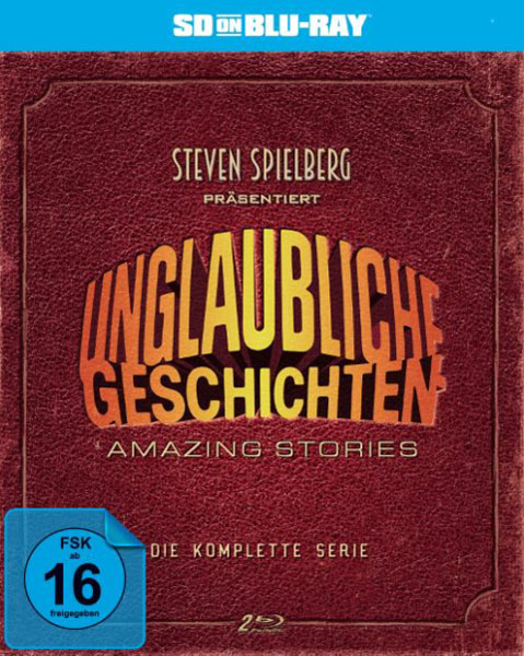 Unglaubliche Geschichten-Amazing Stories BOX (BR) 
Die komplette Serie, 2Disc