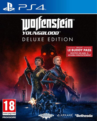 Wolfenstein 2  Youngblood  PS-4 Deluxe  FRZ