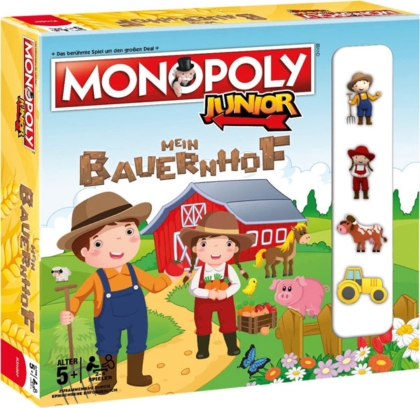 Merc  Monopoly Junior - Mein Bauernhof
Brettspiel