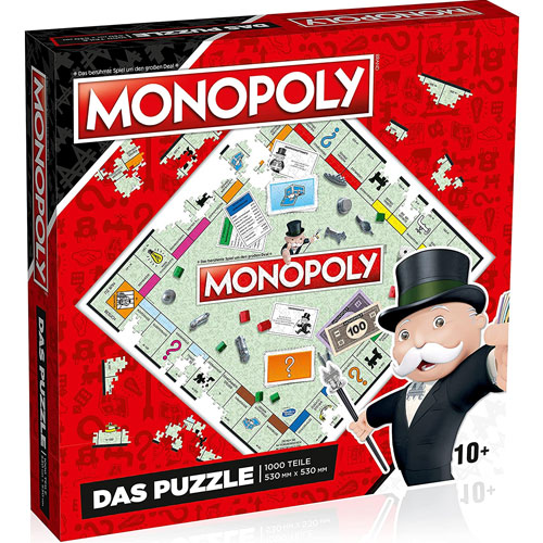 Merc  Puzzle Monopoly Gameboard No.9 
1000 Teile