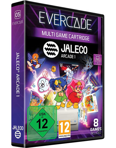 Evercade  Jaleco Arcade Cartridge 1