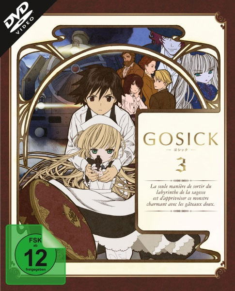 Gosick Vol. 3 (DVD) 
Ep. 13-18