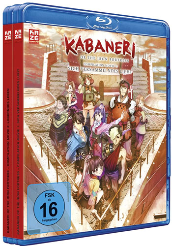 Kabaneri o.t.Iron Fortress: Movie 1&2 (BR) Set 
2Disc