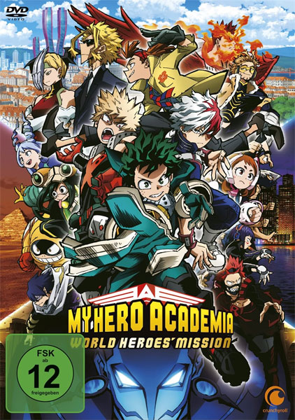 My Hero Academia: World Heroes Mission (DVD)
The Movie, Min: 100/DD5.1/WS