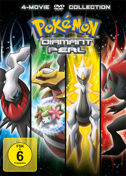 Pokemon: Diamant und Perl (DVD) Movie Collection  
4 Filme, Min: 360/DD/WS