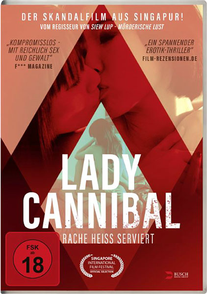 Lady Cannibal - Rache heiß serviert (DVD) uncut 
Min: 81/DD5.1/WS